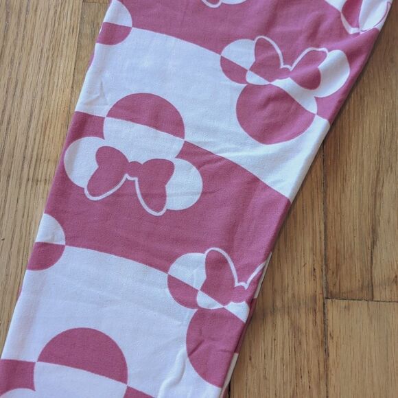Lularoe Pink Minnie mouse leggings - Picture 5 of 5